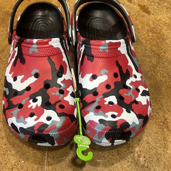 CAMOUFLAGE CAMO PRINTED CROC CROCS SANDALS SHOES NEW - Picture 2 of 7